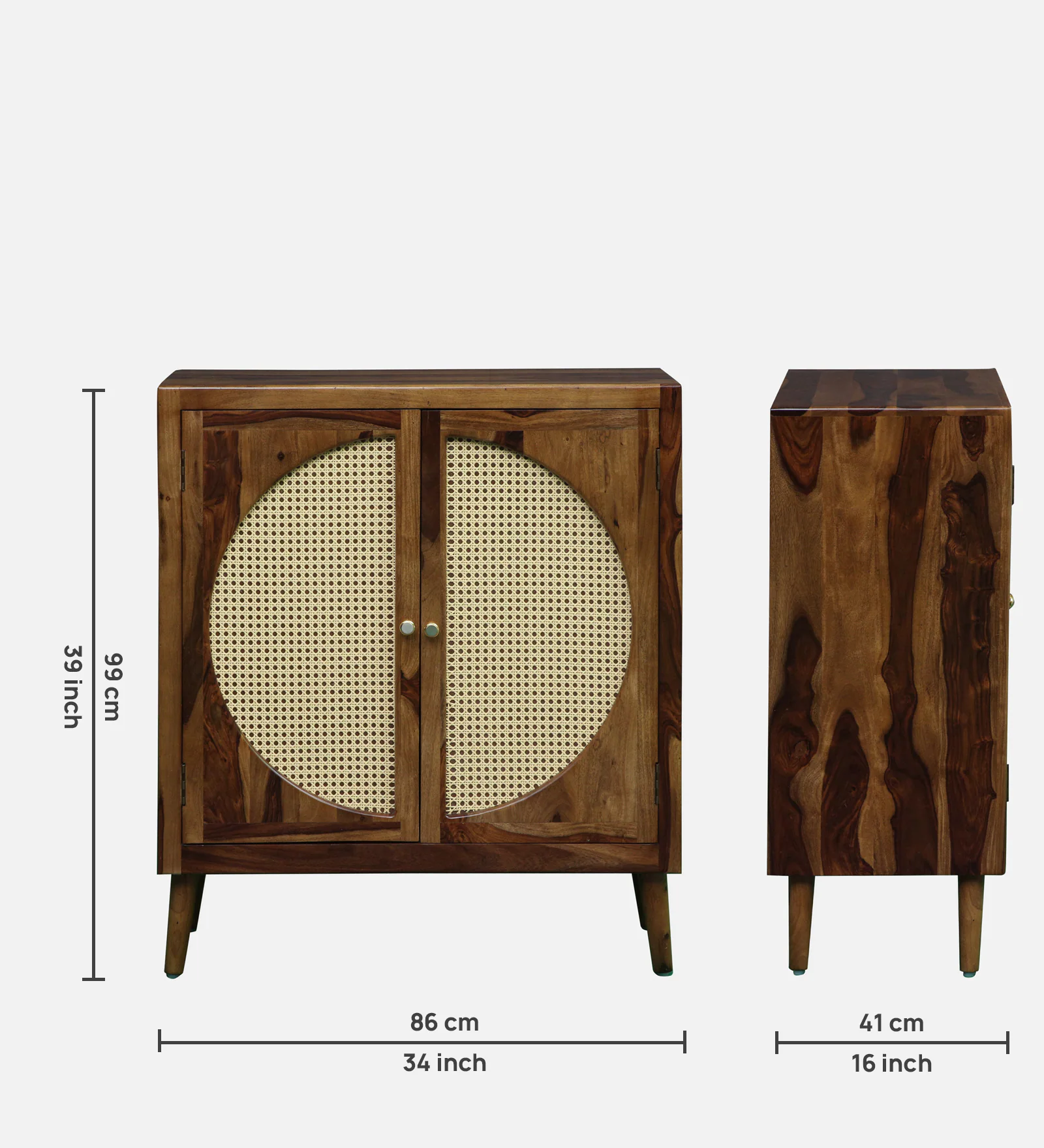 Solvyn Premium Solid Wood Cabinet for Modern and Minimal Interiors - Image 4