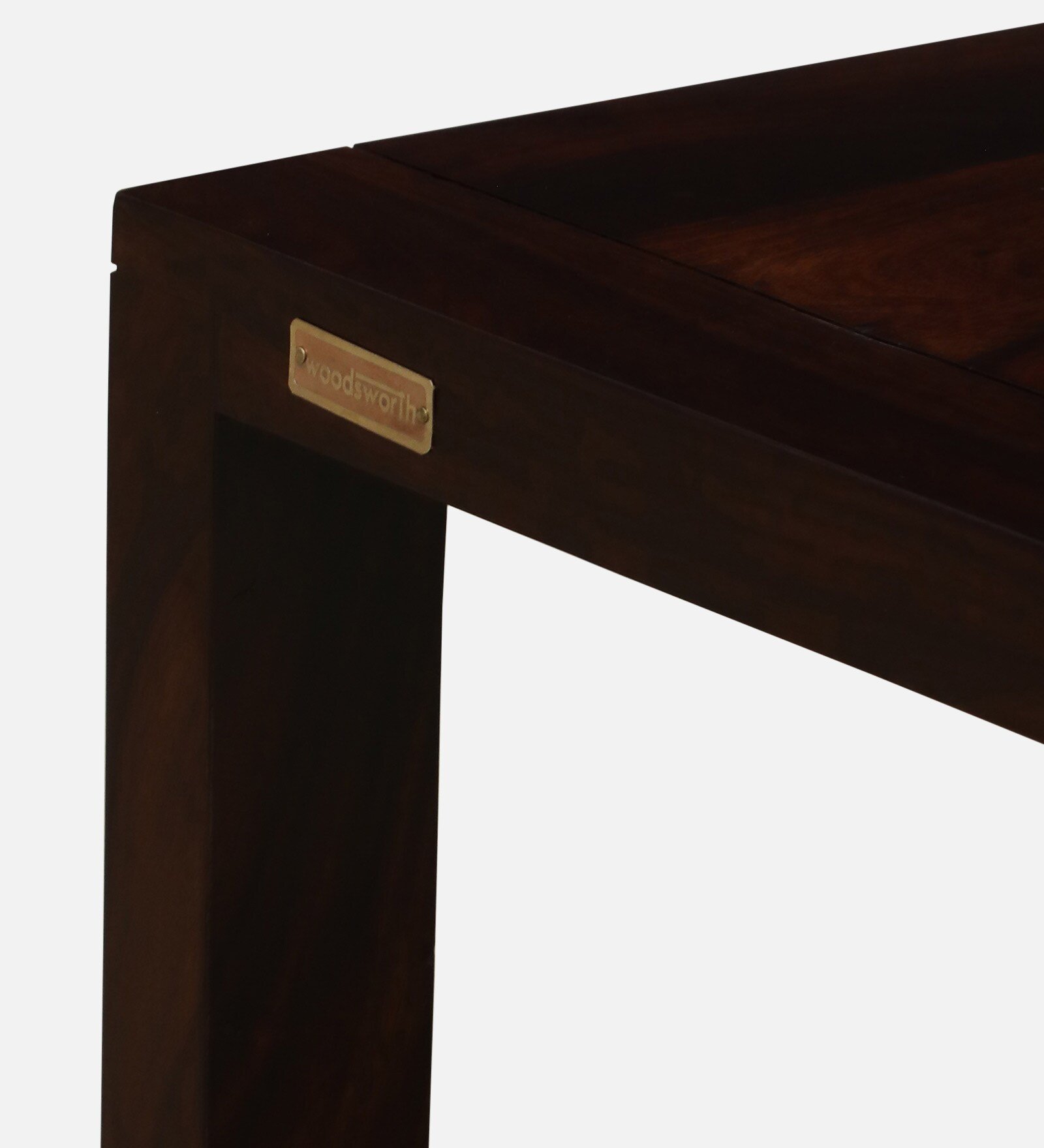 Somerset Premium Sheesham Wood Coffee Table in Rustic Finish - Image 2