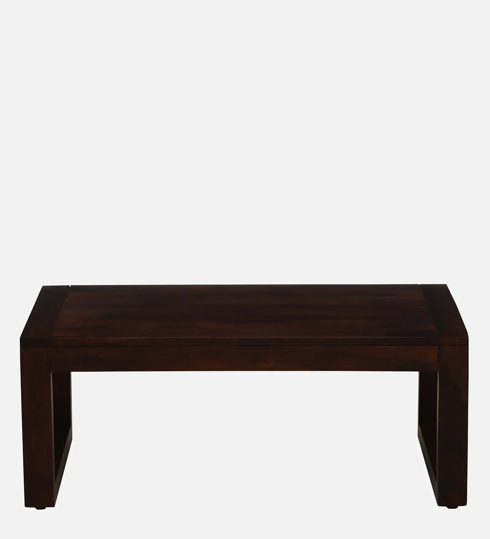 Somerset Premium Sheesham Wood Coffee Table in Rustic Finish - Image 3