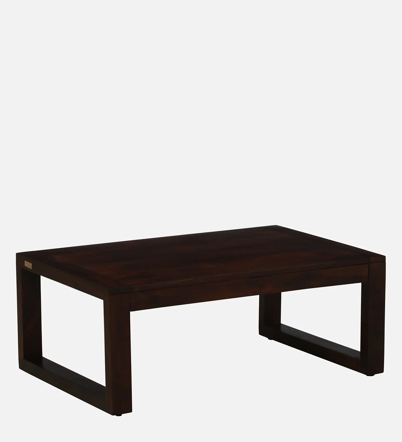 Somerset Premium Sheesham Wood Coffee Table in Rustic Finish - Image 6