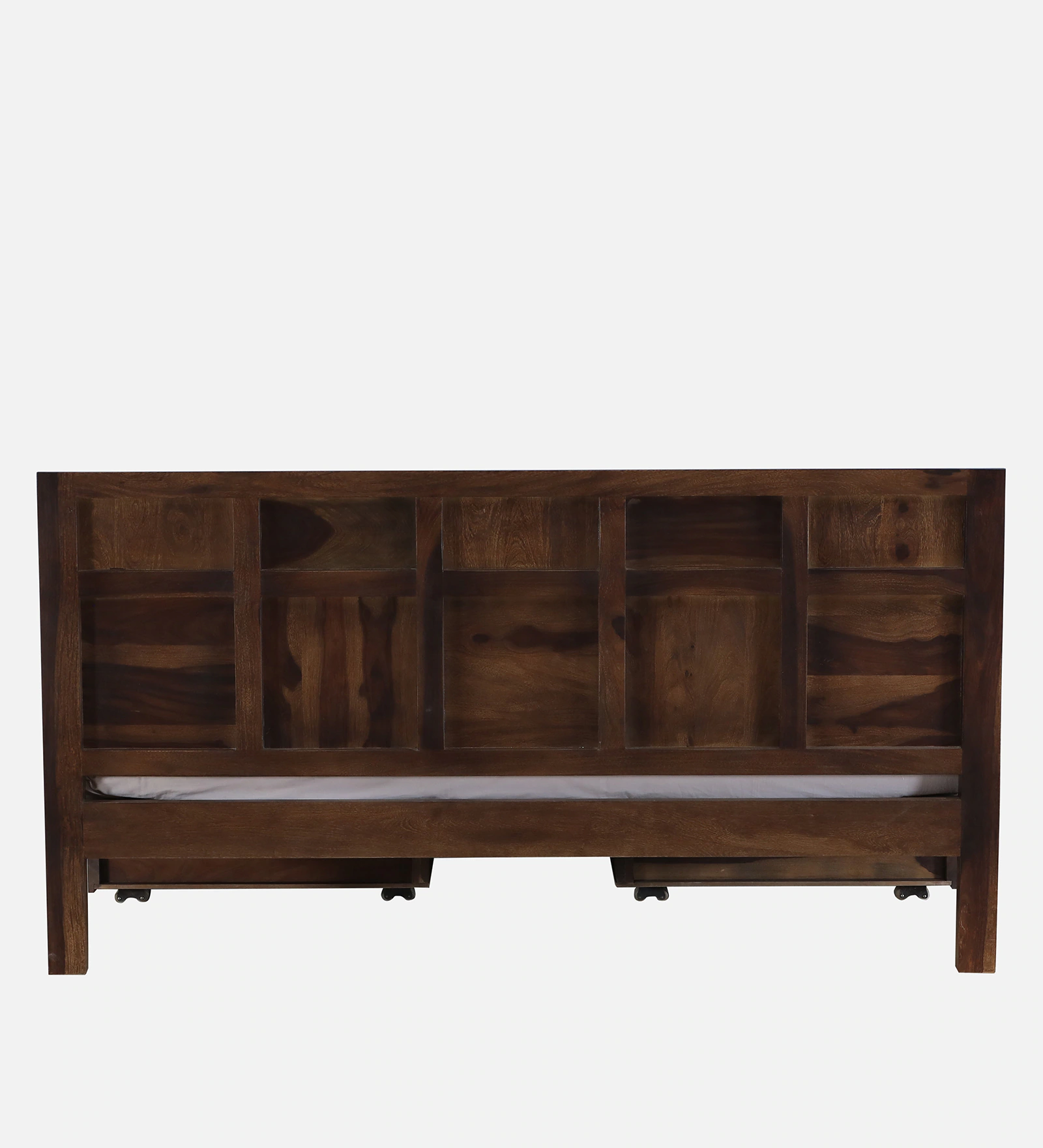 Stonewick Premium Handcrafted Wooden Platform Bed - Image 2