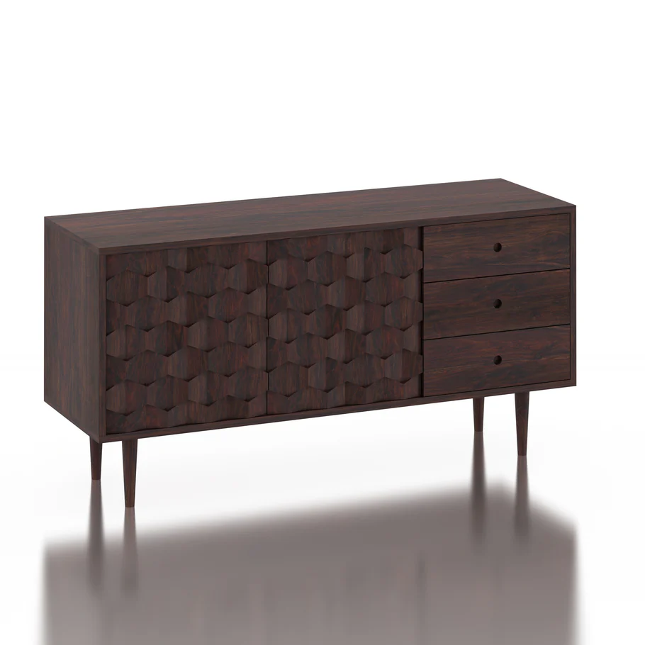 Traditional Premium Wooden Side Board with Elegant Storage Design. - Image 2
