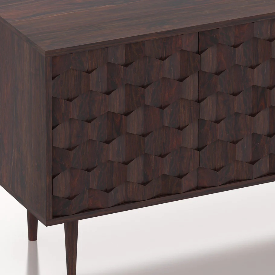 Traditional Premium Wooden Side Board with Elegant Storage Design. - Image 4