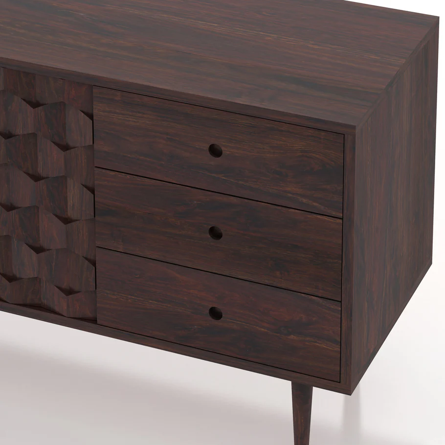 Traditional Premium Wooden Side Board with Elegant Storage Design. - Image 5