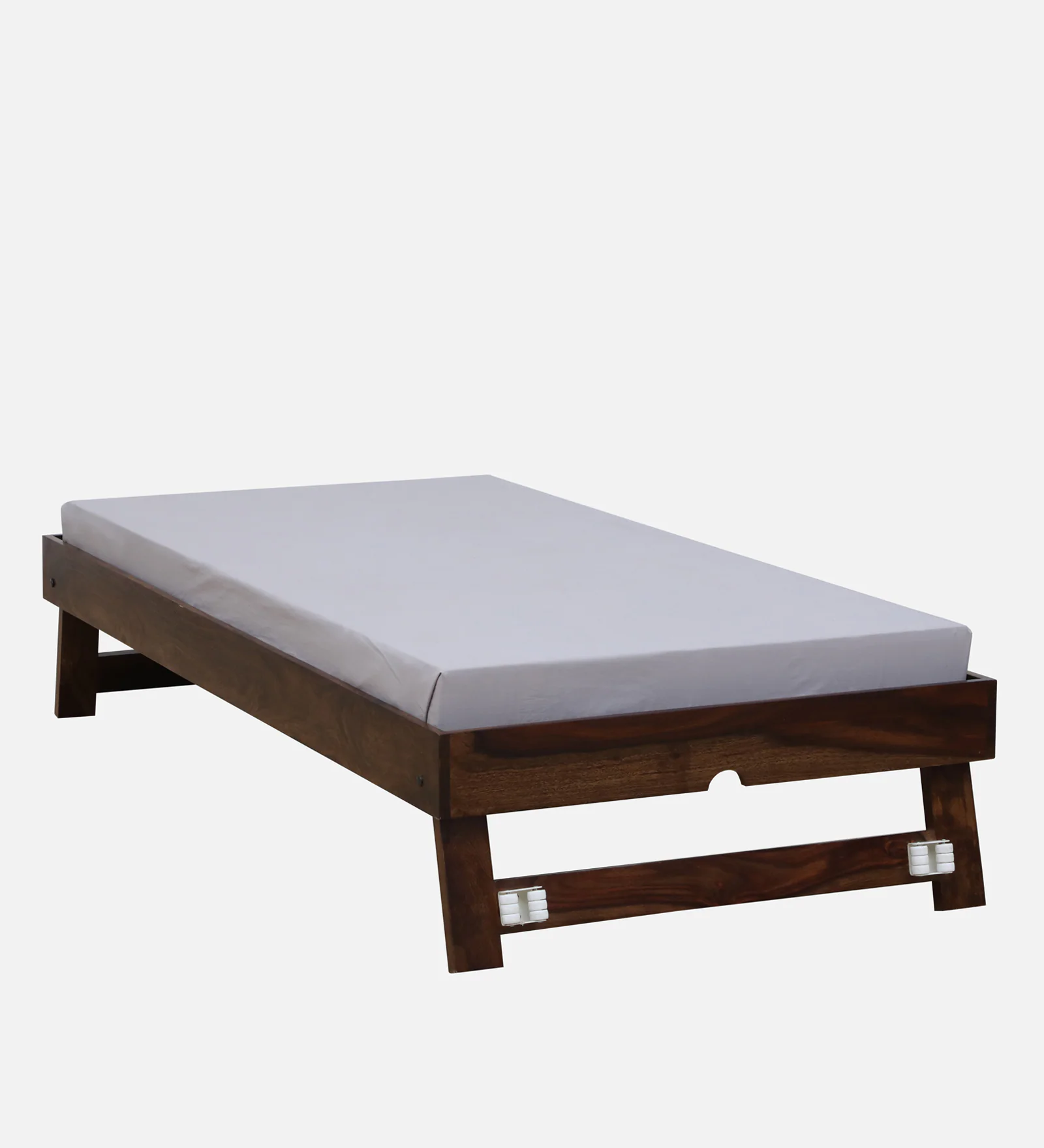 Tuscany Premium Single Bed in Solid Sheesham Wood with Elegant Craftsmanship - Image 7