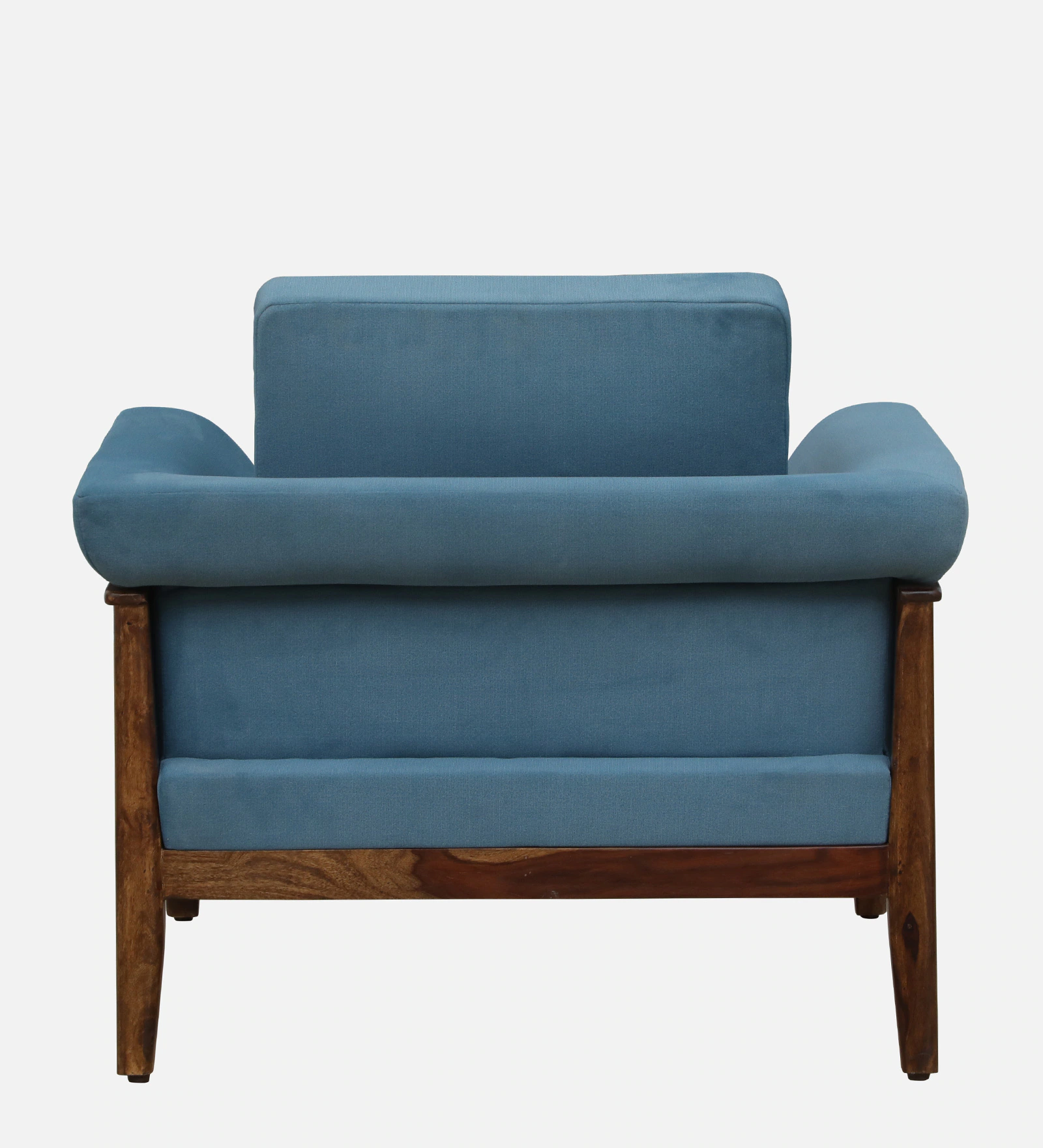 Urban Luxury Sheesham Wood Single Seater Sofa for Stylish Living Rooms - Image 3