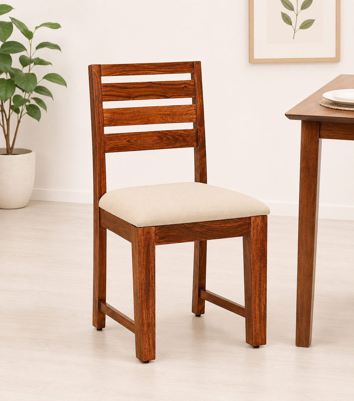 Urban Premium Sheesham Wood Dining Chair