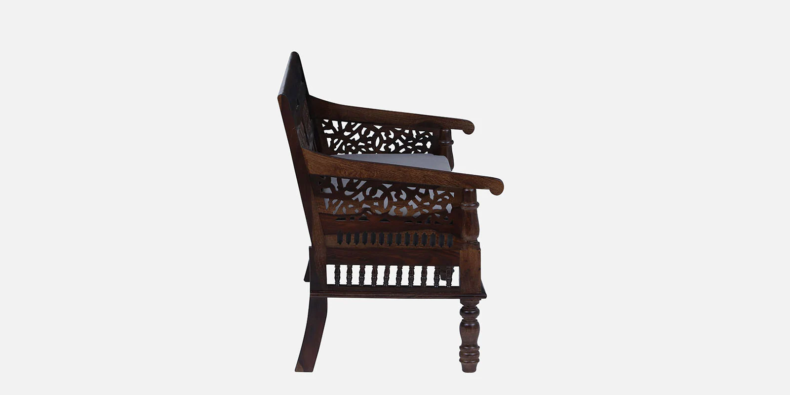 Urban Royale Solid Wood 2 Seater Sofa for Contemporary Homes - Image 6