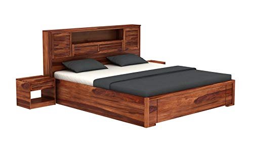 Valencia Premium Wooden Storage Bed with Spacious Box Storage - Image 4