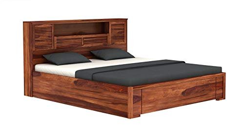 Valencia Premium Wooden Storage Bed with Spacious Box Storage - Image 5