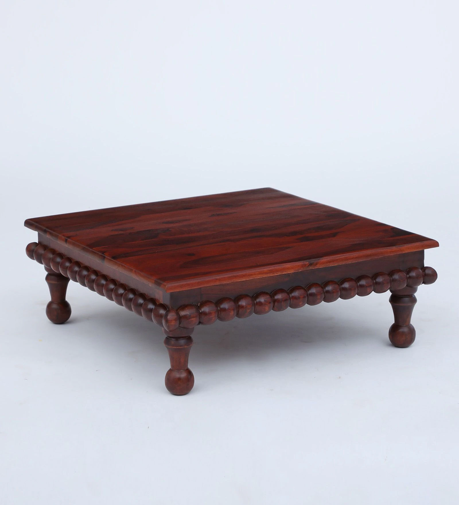 Vedika Premium Sheesham Wood Pooja Chowki - Image 2