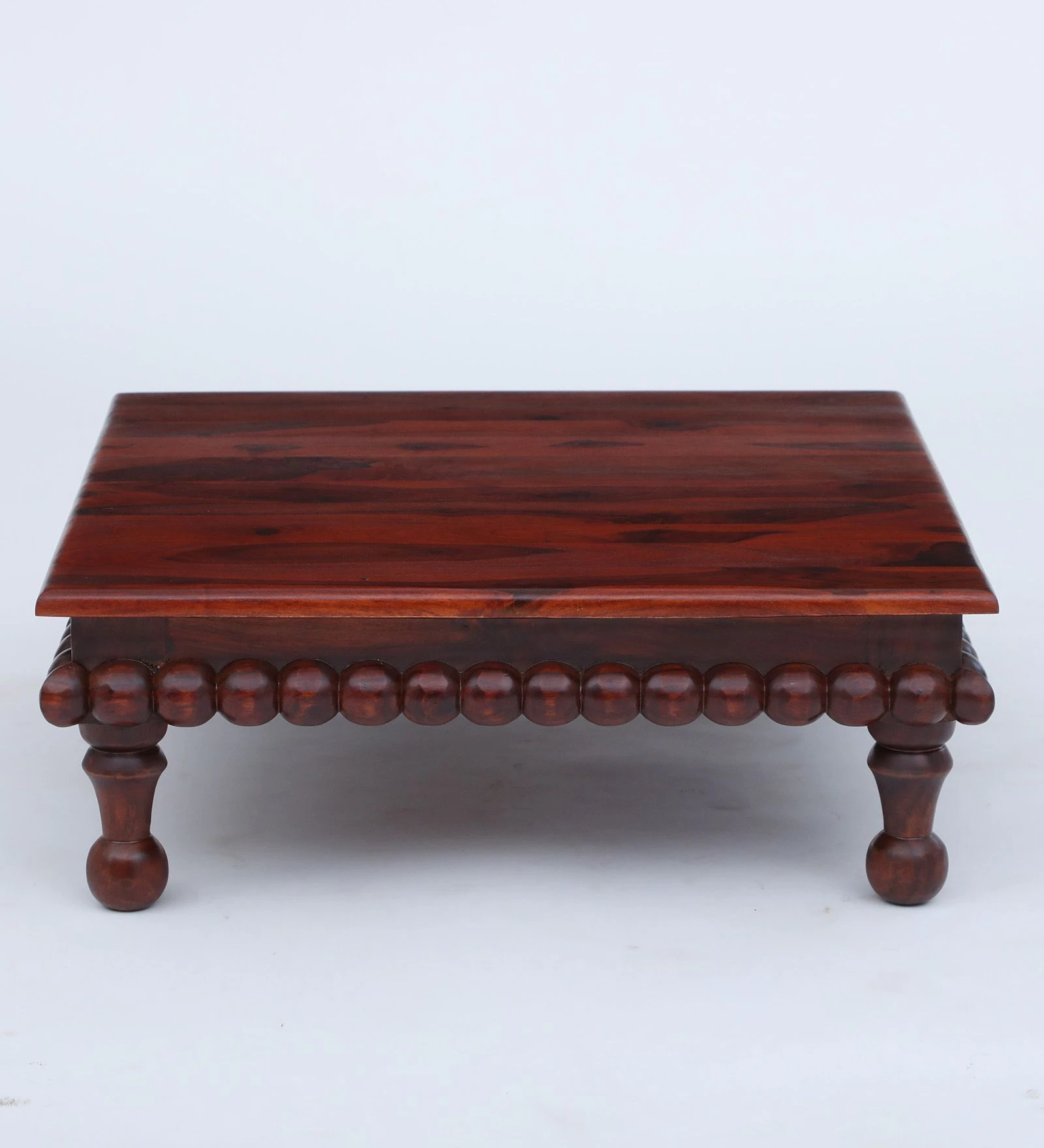 Vedika Premium Sheesham Wood Pooja Chowki - Image 3