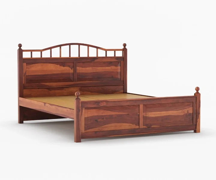 Vellario Solid Wood Bed with Spacious and Sturdy Construction - Image 5