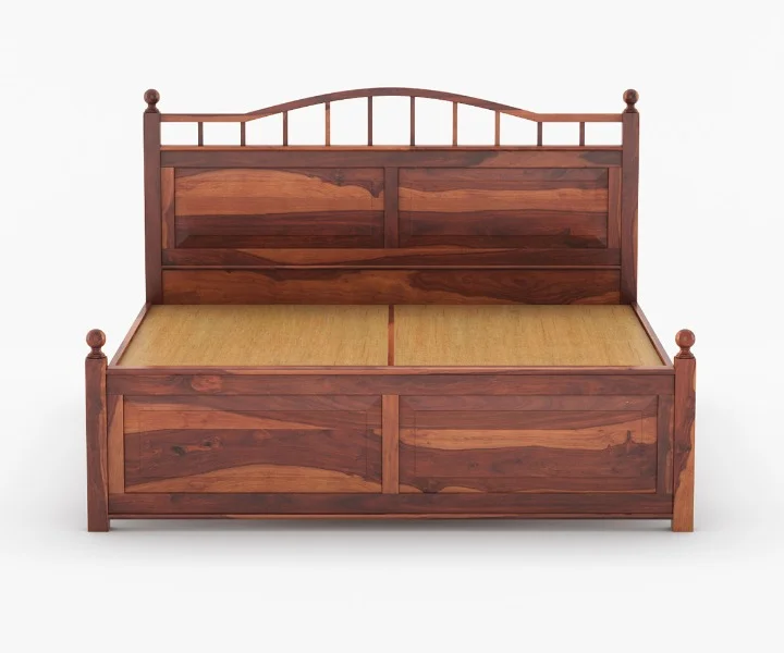Vellario Solid Wood Bed with Spacious and Sturdy Construction - Image 6