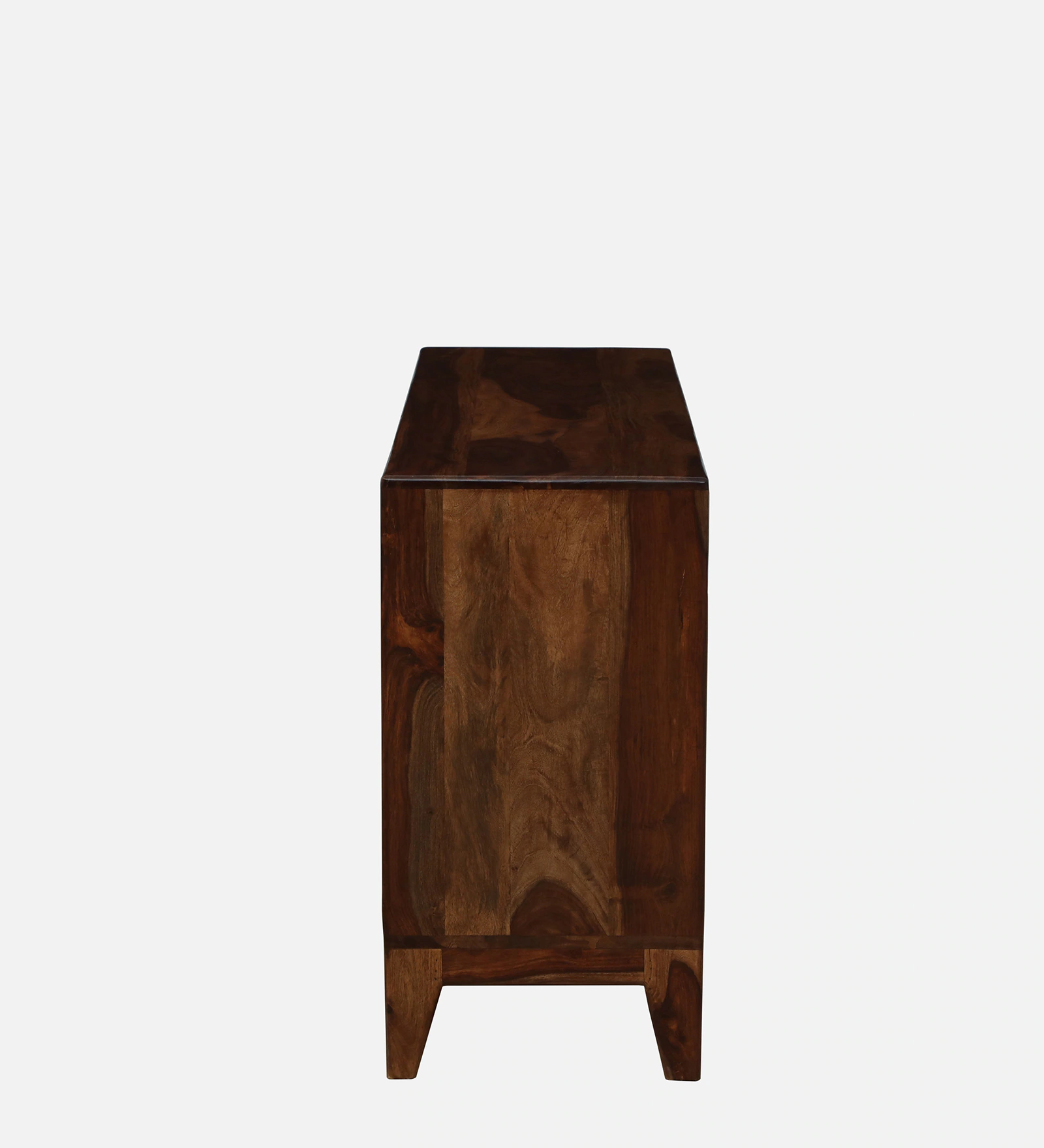 Velmora Solid Wood Modern Storage Cabinet in Provincial Teak Finish - Image 5