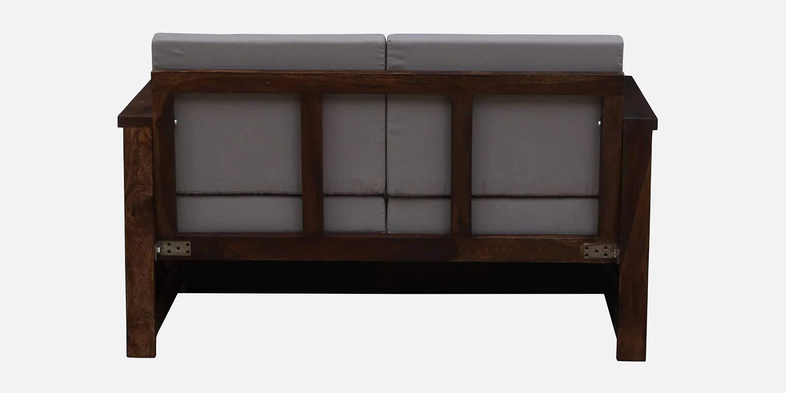 Veloria Classic Wooden 2 Seater Sofa with Premium Upholstery Finish - Image 3
