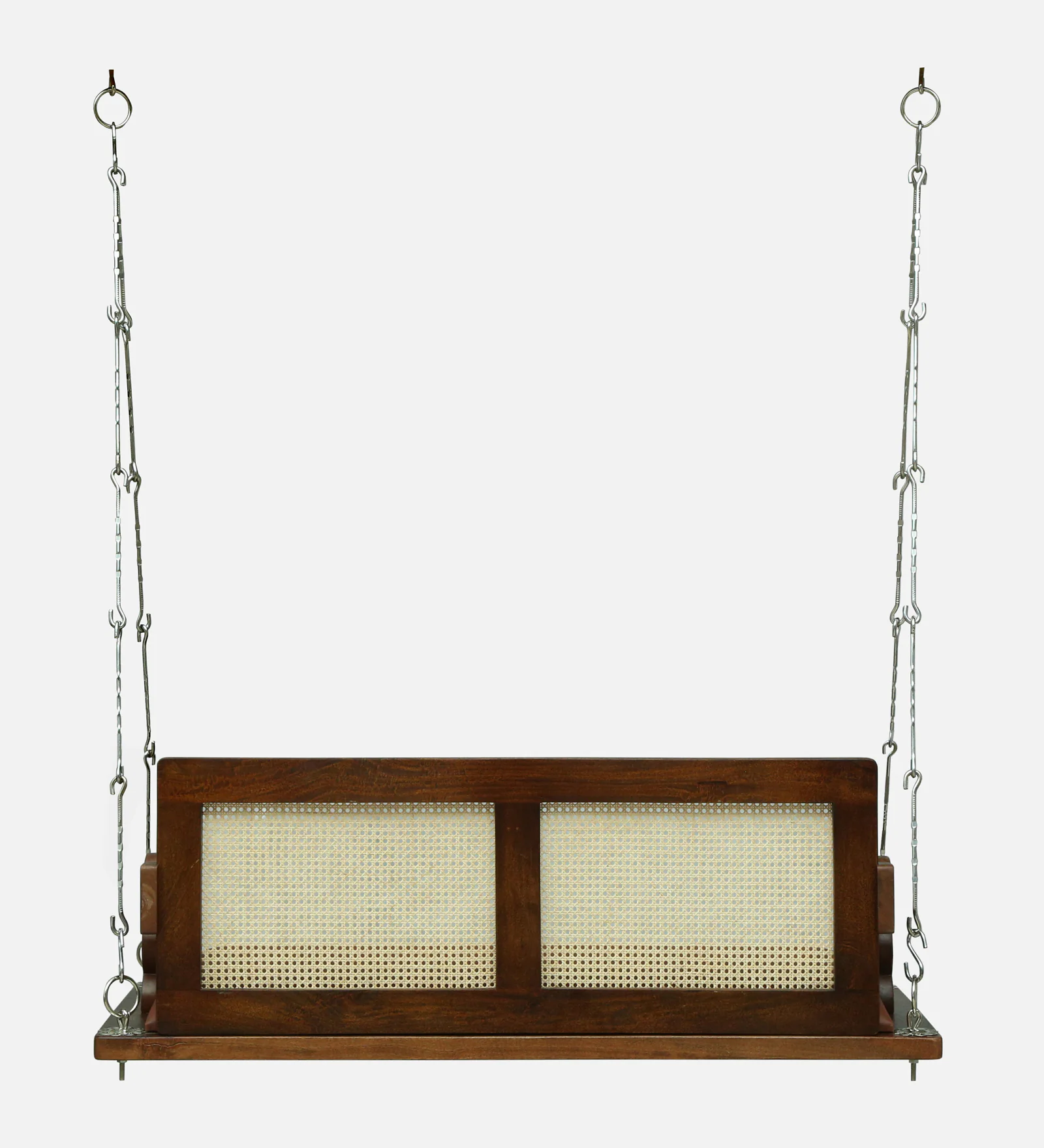Veloura Designer Solid Wood Wooden Swing in Provincial Teak Finish - Image 6