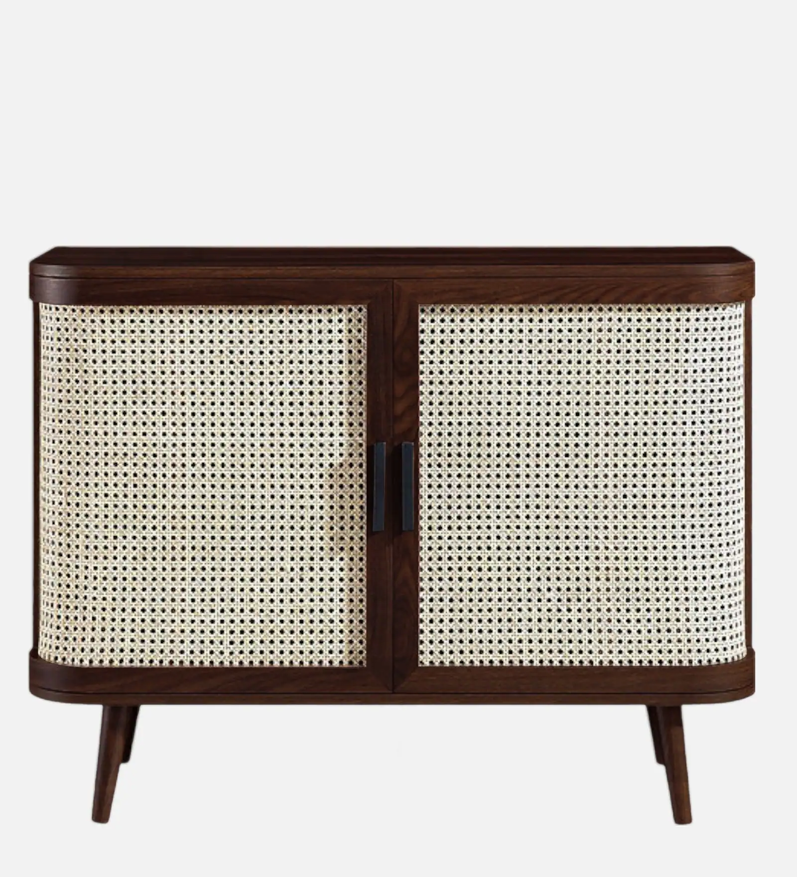 Verlona Modern Wooden Cabinet with Premium Sheesham Wood Detailing - Image 5