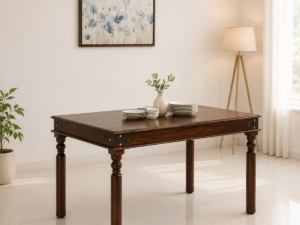 Verona Premium Sheesham Wood Dining Table