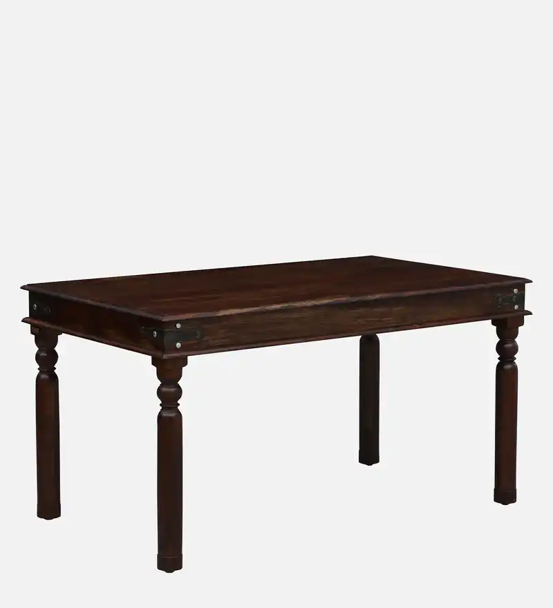 Verona Premium Sheesham Wood Dining Table - Image 3