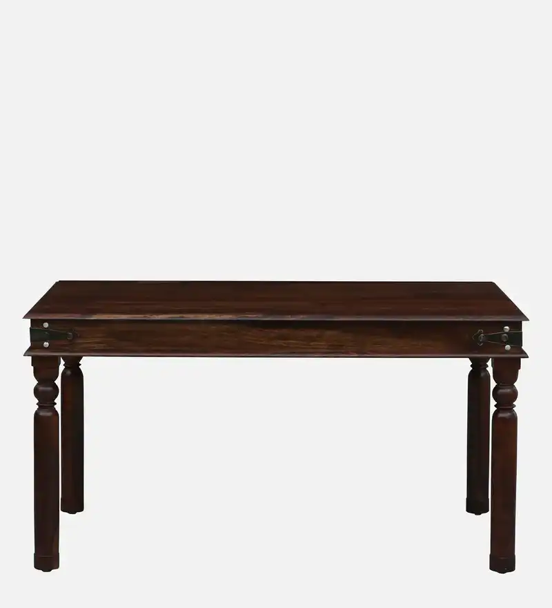 Verona Premium Sheesham Wood Dining Table - Image 4