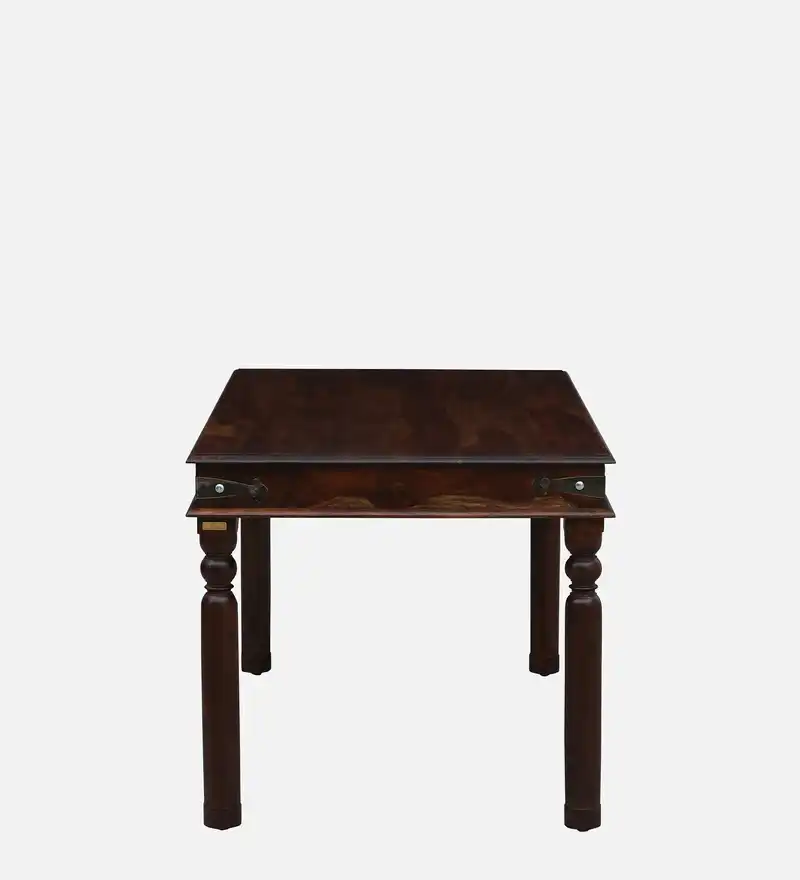 Verona Premium Sheesham Wood Dining Table - Image 5