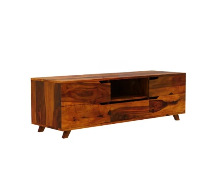Verona Solid Sheesham Wood Media Entertainment Unit - Image 3