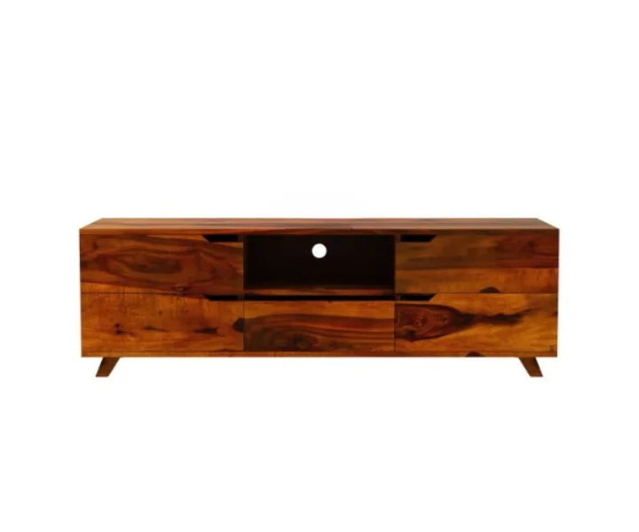 Verona Solid Sheesham Wood Media Entertainment Unit - Image 5