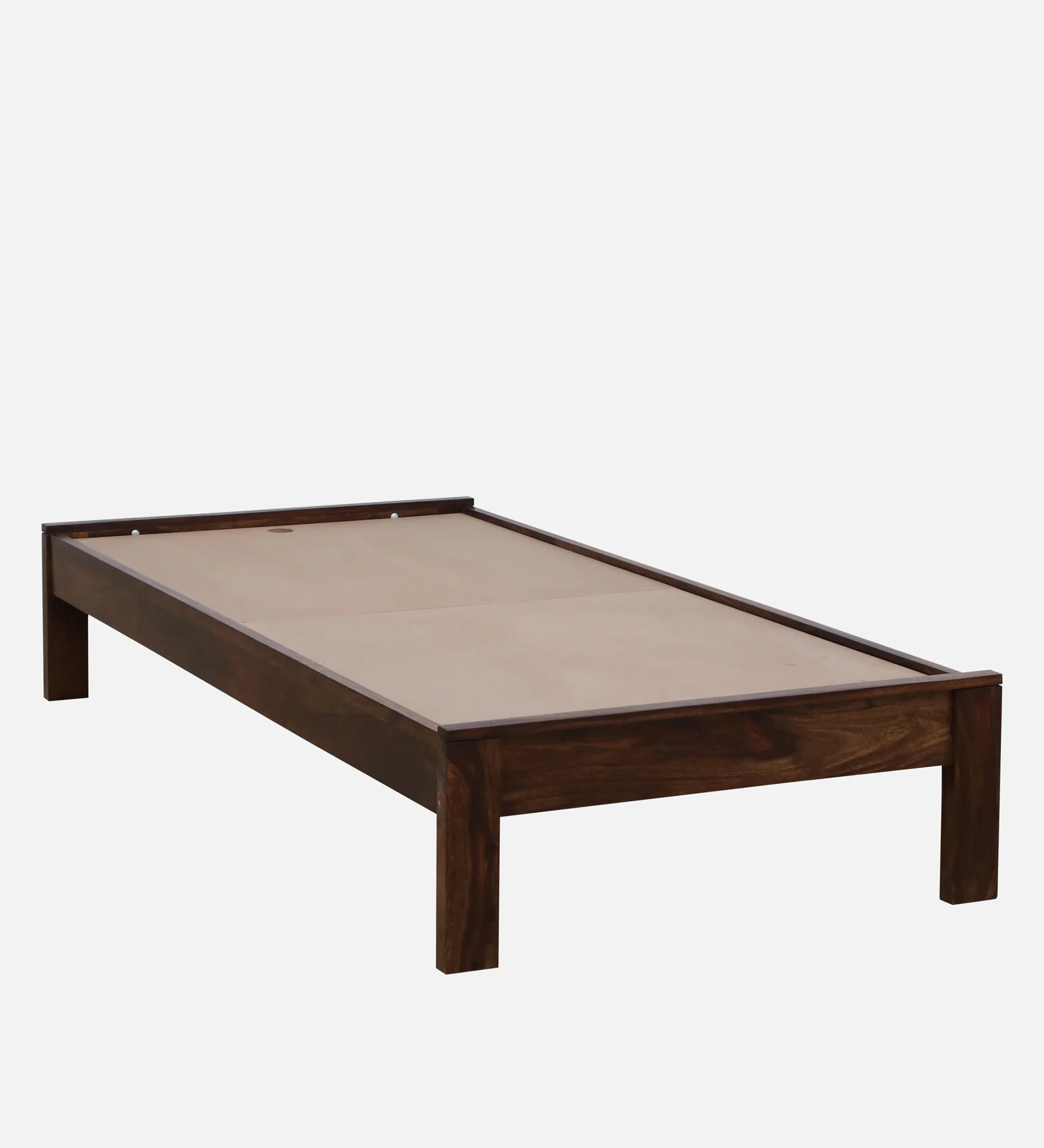 Verona Solid Sheesham Wood Single Bed with Contemporary Design - Image 7