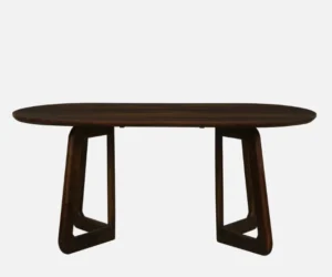 Veyron Contemporary Wooden 6 Seater Dining Set - Image 6