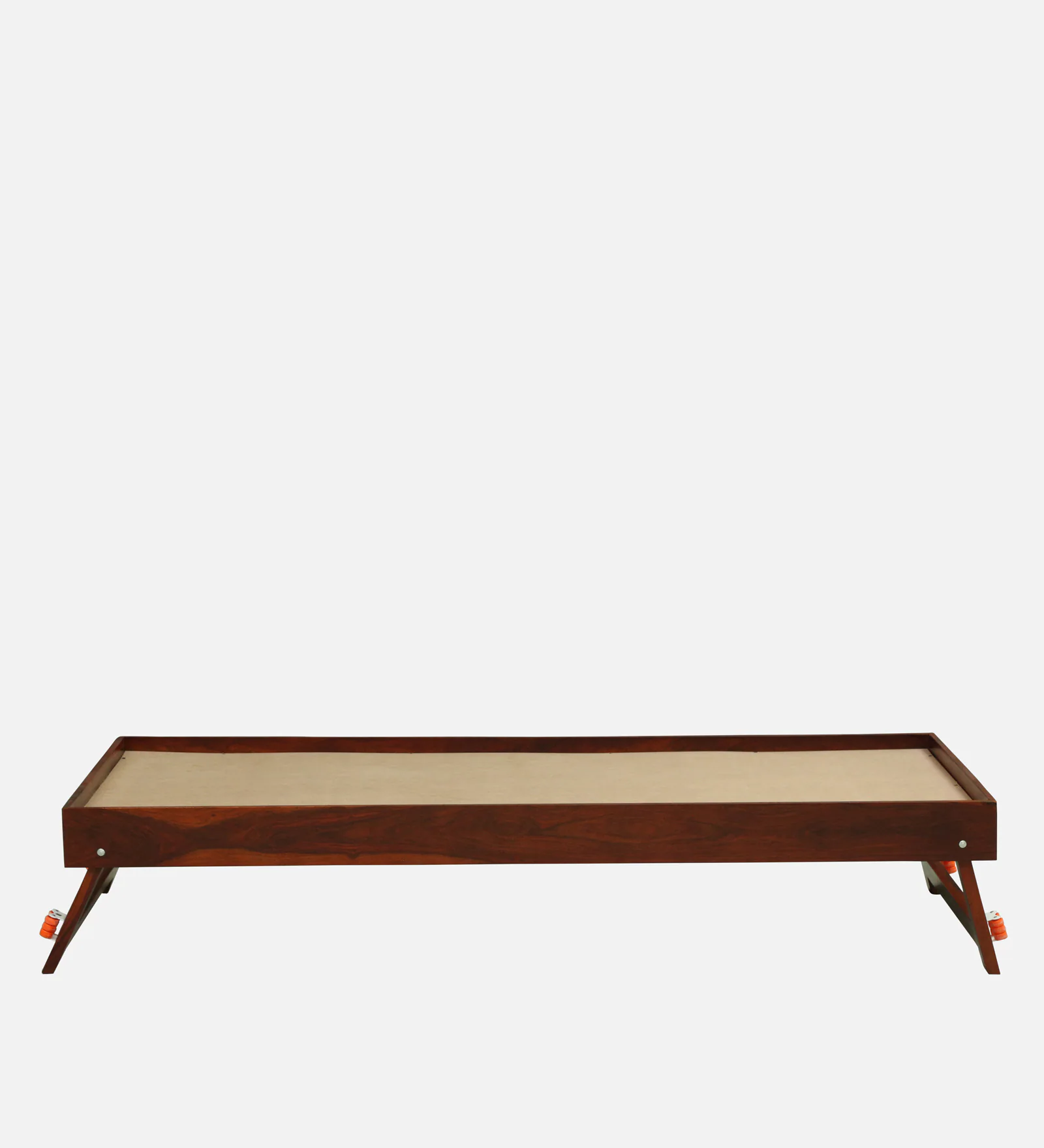 Vienna Luxury Solid Wood Single Bed in Natural Finish - Image 3