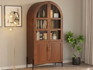 Artisan Premium Solid Sheesham Wood Bookshelf with Spacious Storage