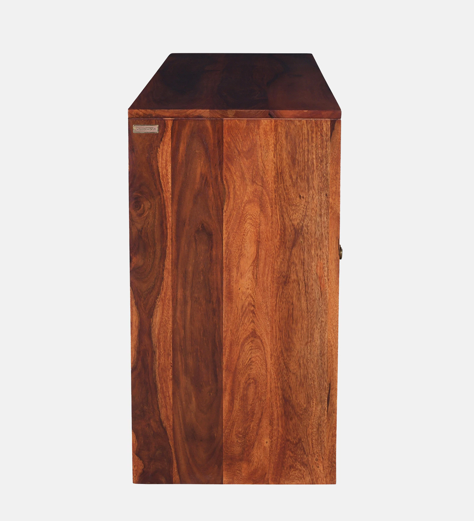 Bellanova Solid Sheesham Wood Utility Cabinet for Home Décor - Image 4