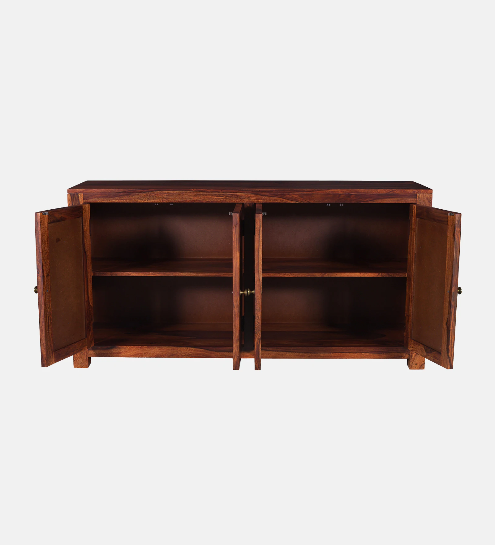 Bellanova Solid Sheesham Wood Utility Cabinet for Home Décor - Image 6