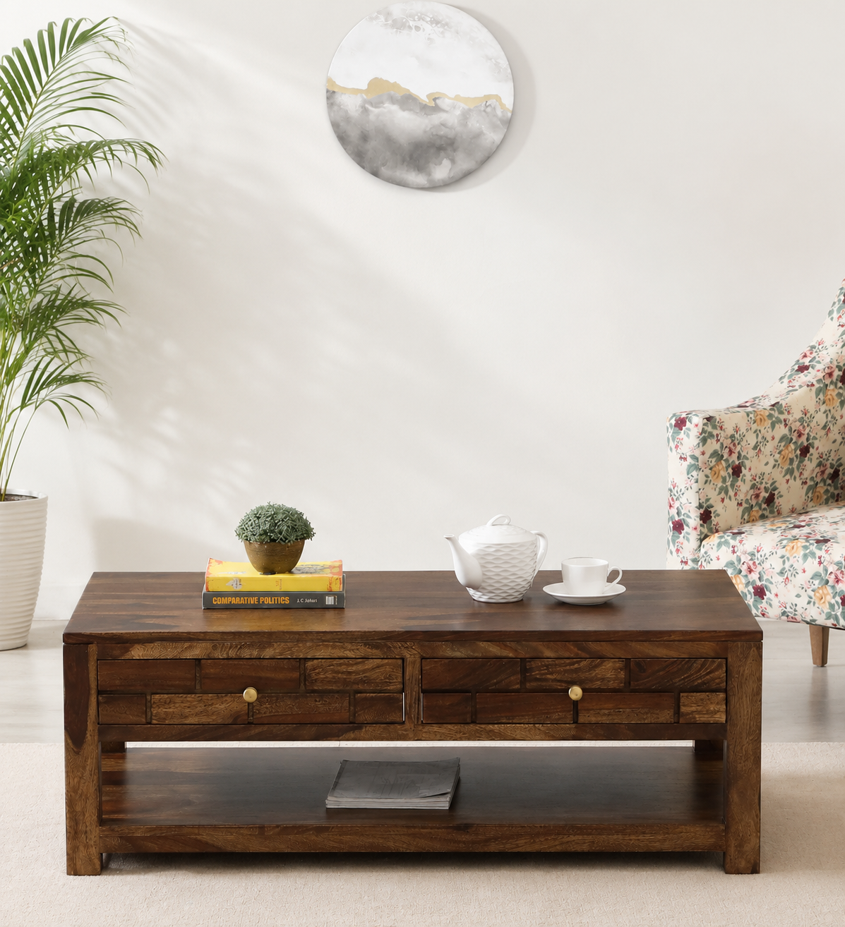 Westbury Premium Wooden Coffee Table for Modern Living Spaces