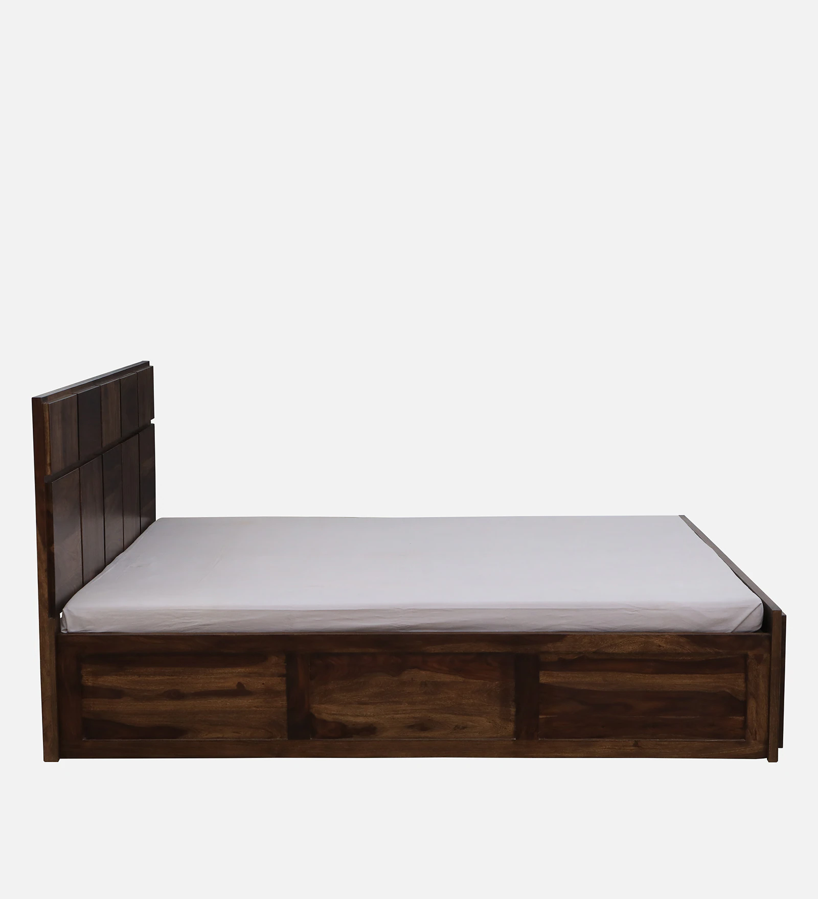 Westford Solid Sheesham Wood Bed with Contemporary Styling - Image 3