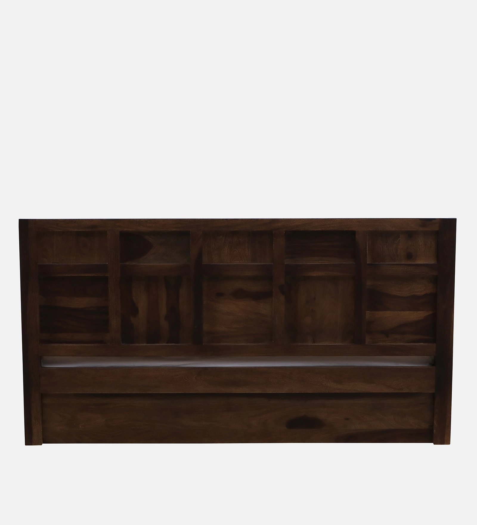 Westford Solid Sheesham Wood Bed with Contemporary Styling - Image 4