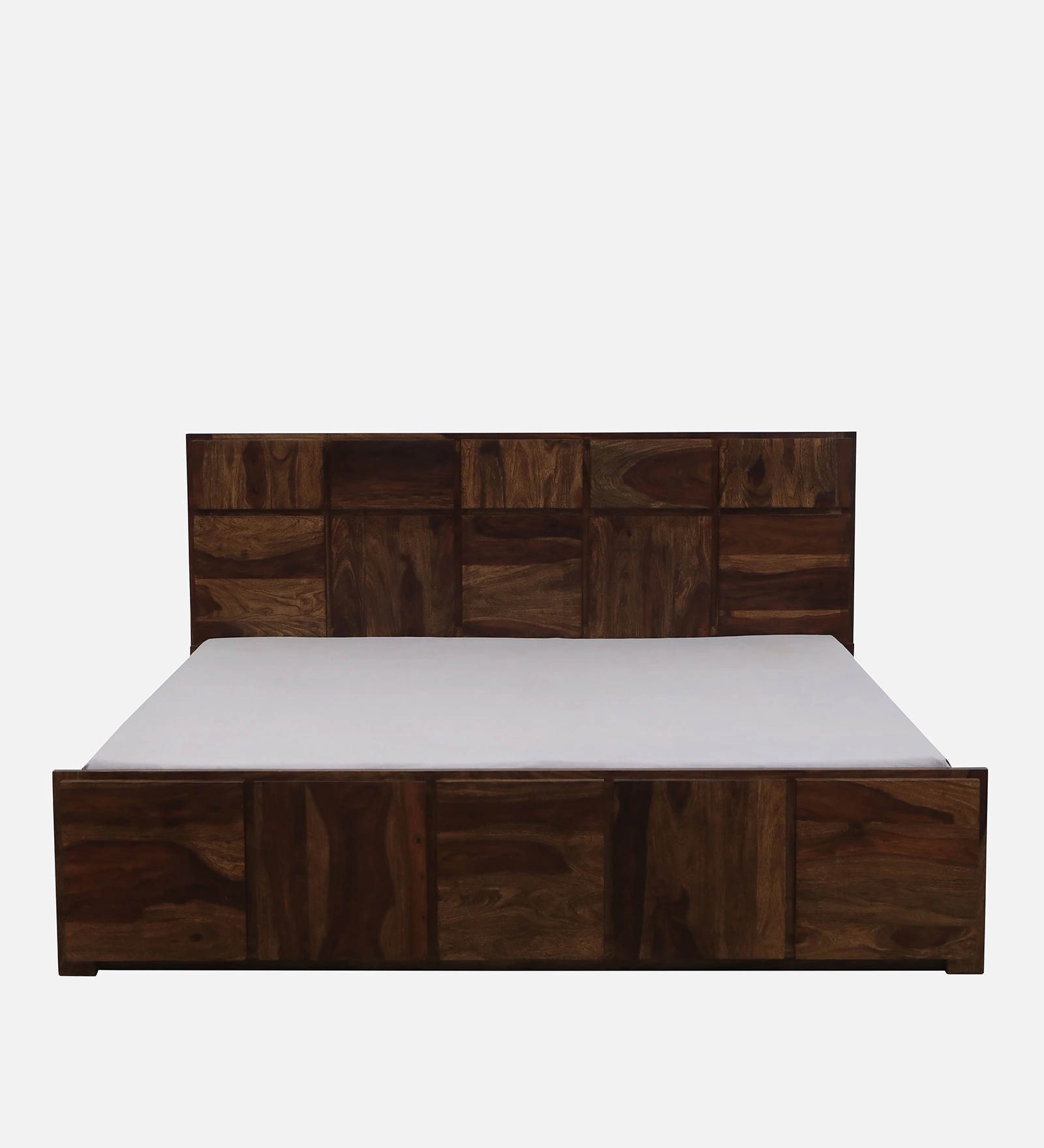 Westford Solid Sheesham Wood Bed with Contemporary Styling - Image 5