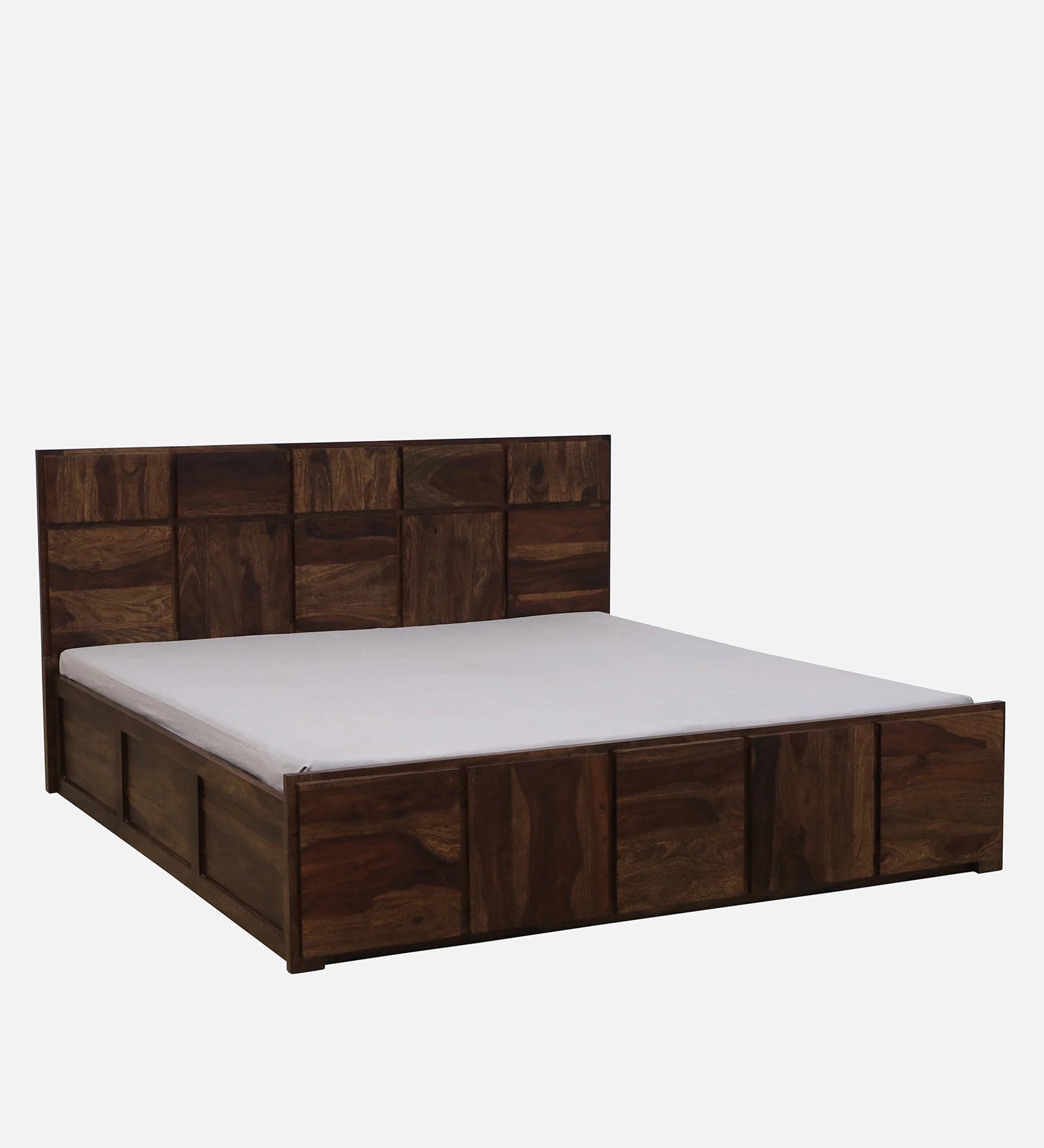 Westford Solid Sheesham Wood Bed with Contemporary Styling - Image 7