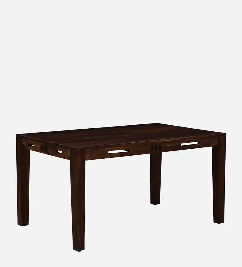 Weston Solid Sheesham Wood 6 Seater Dining Table - Image 5