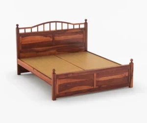 Windsor Classic Wooden Storage Bed in Walnut Finish - Image 7
