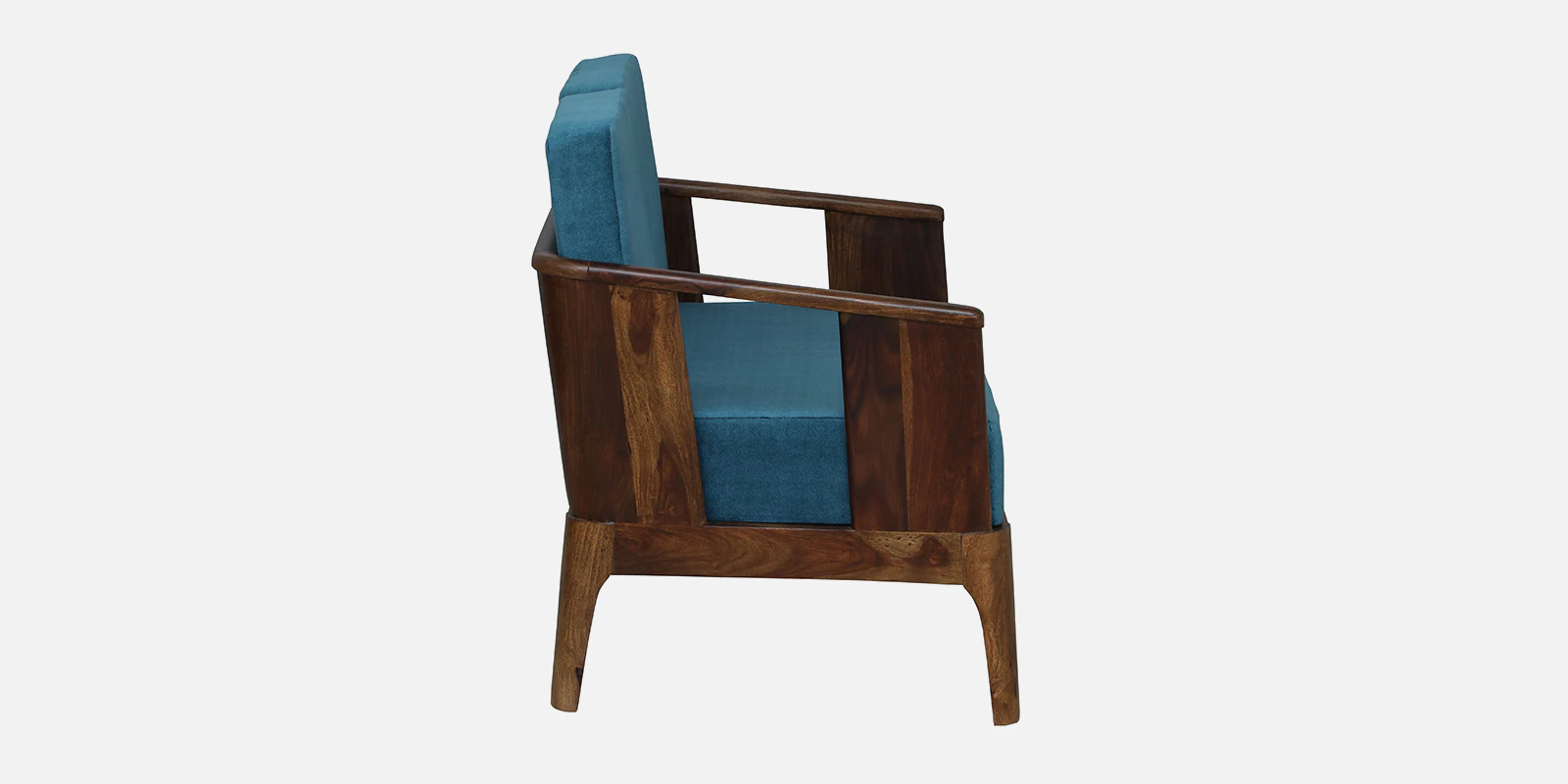 Windsor Grace Solid Sheesham Wood 2 Seater Sofa in Rich Walnut Finish - Image 4