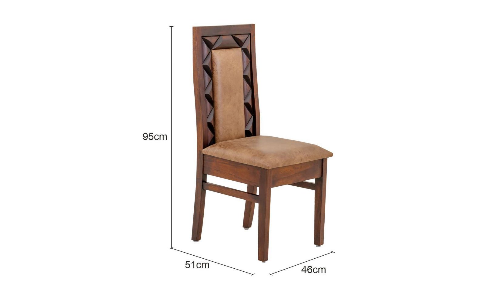 Winslow Sheesham Wood 6 Seater Dining Set In Scratch Resistant Antique Teak Finish With Bench - Image 8