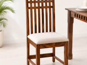 Woodland Solid Sheesham Wood Dining Chair