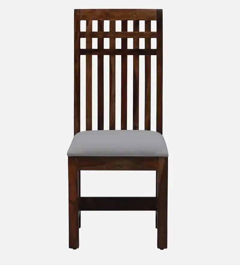 Woodland Solid Sheesham Wood Dining Chair - Image 3