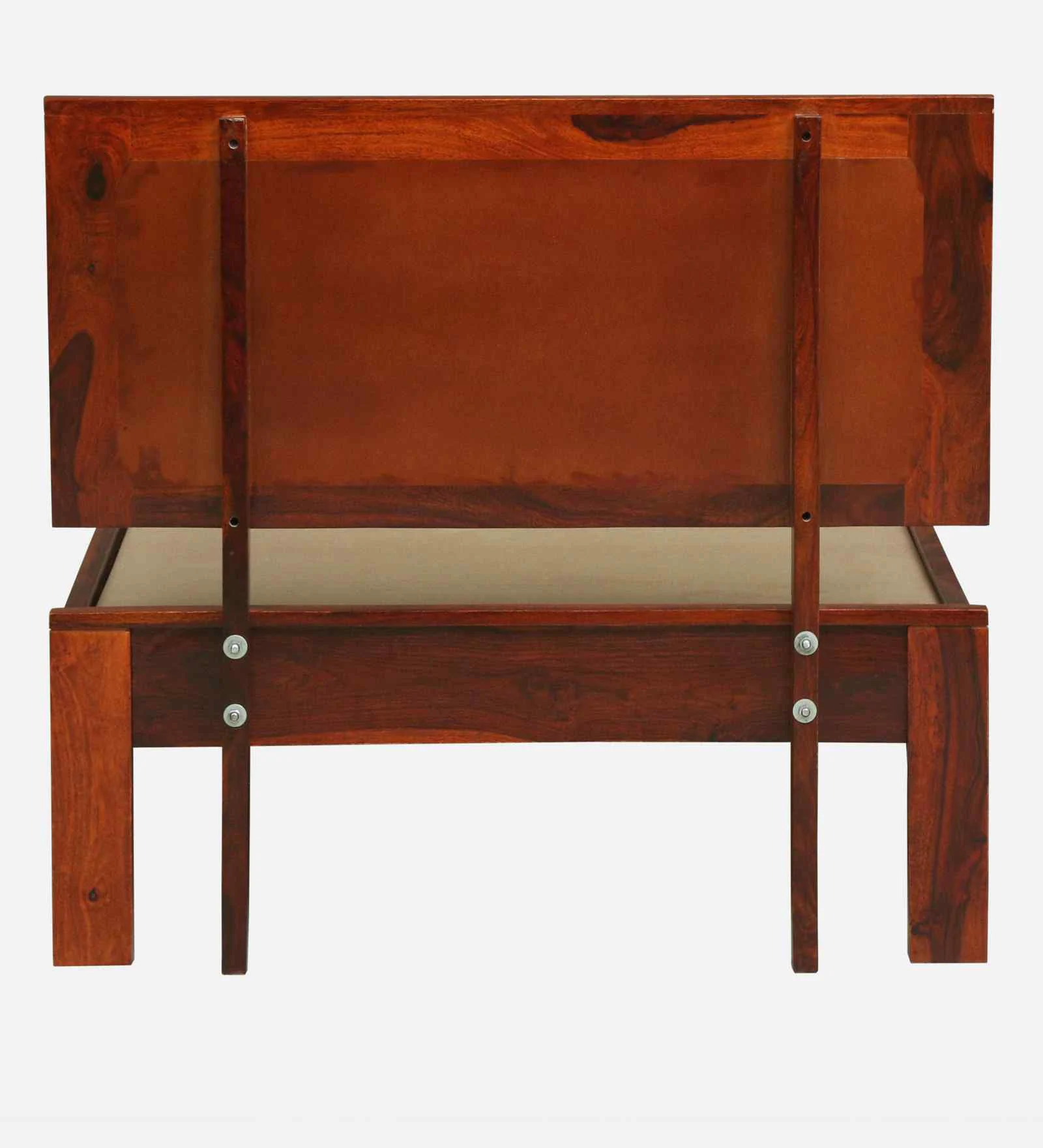 Zenith Handcrafted Sheesham Wood Single Bed for Elegant Bedrooms - Image 2