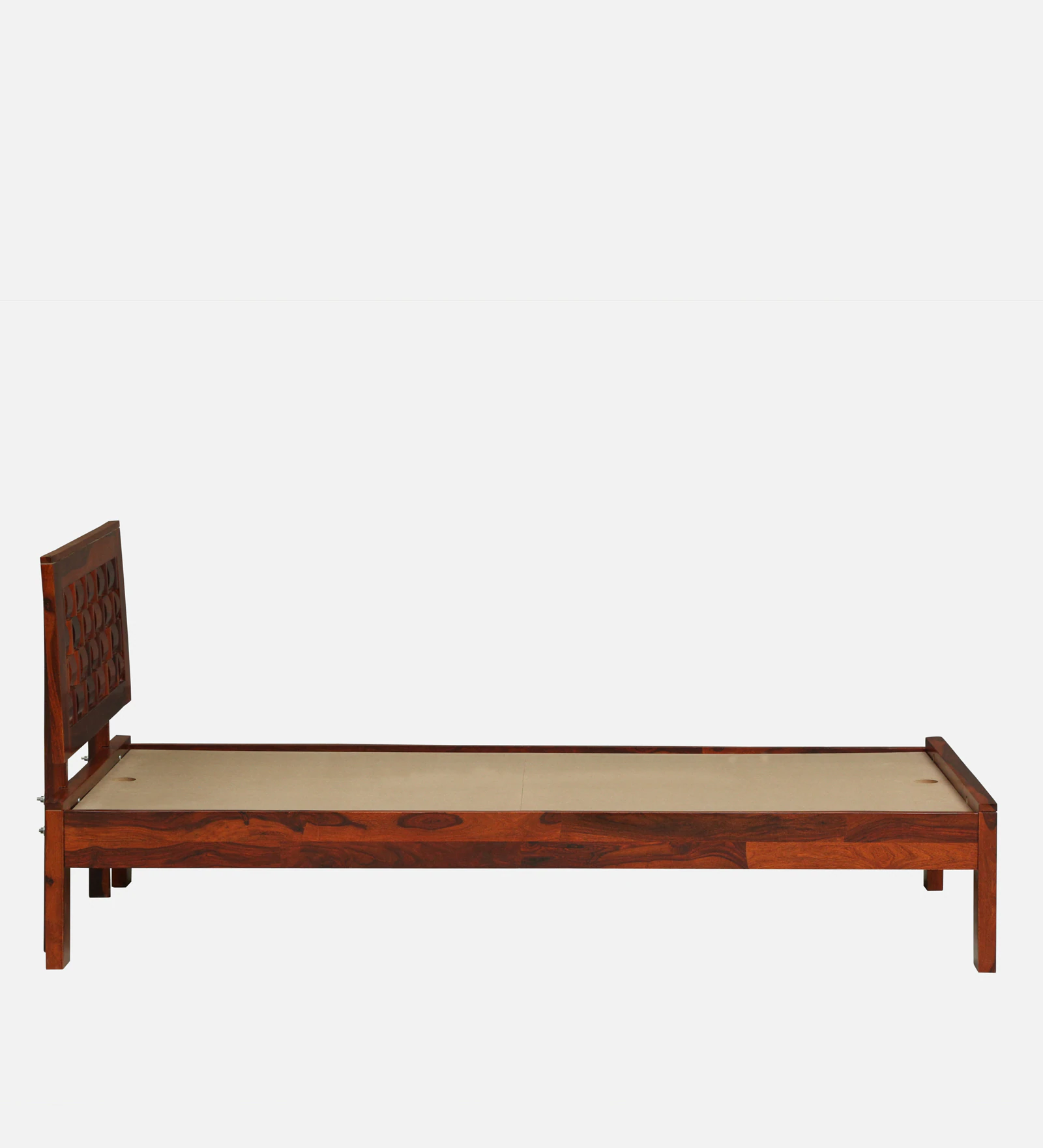 Zenith Handcrafted Sheesham Wood Single Bed for Elegant Bedrooms - Image 6