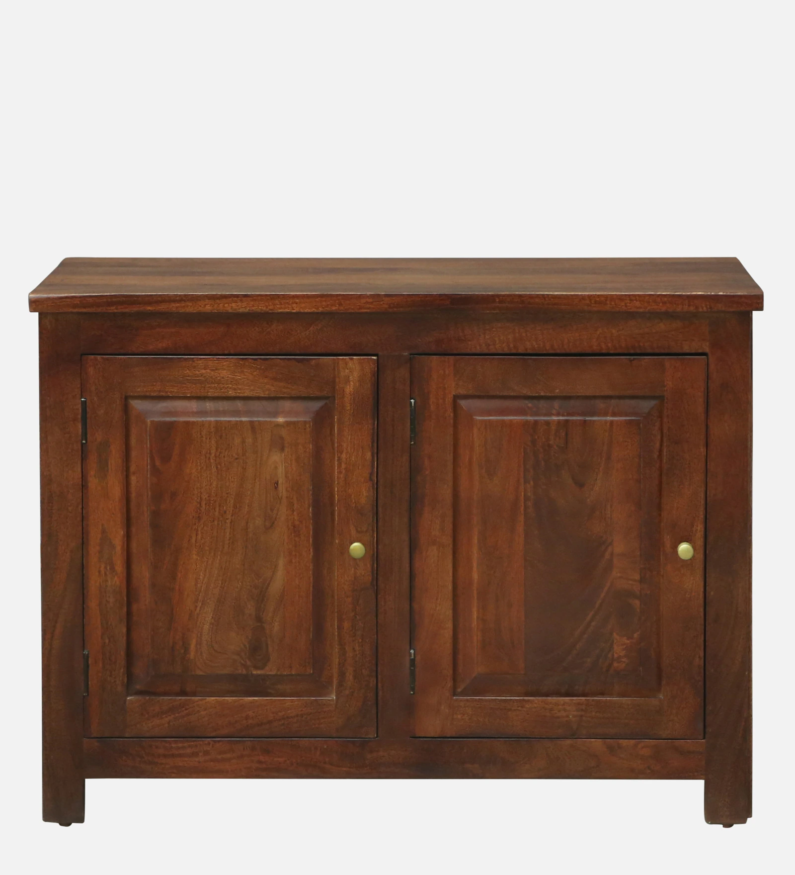 Zorvian Solid Wood Designer Cabinet in Classic Walnut Finish - Image 6