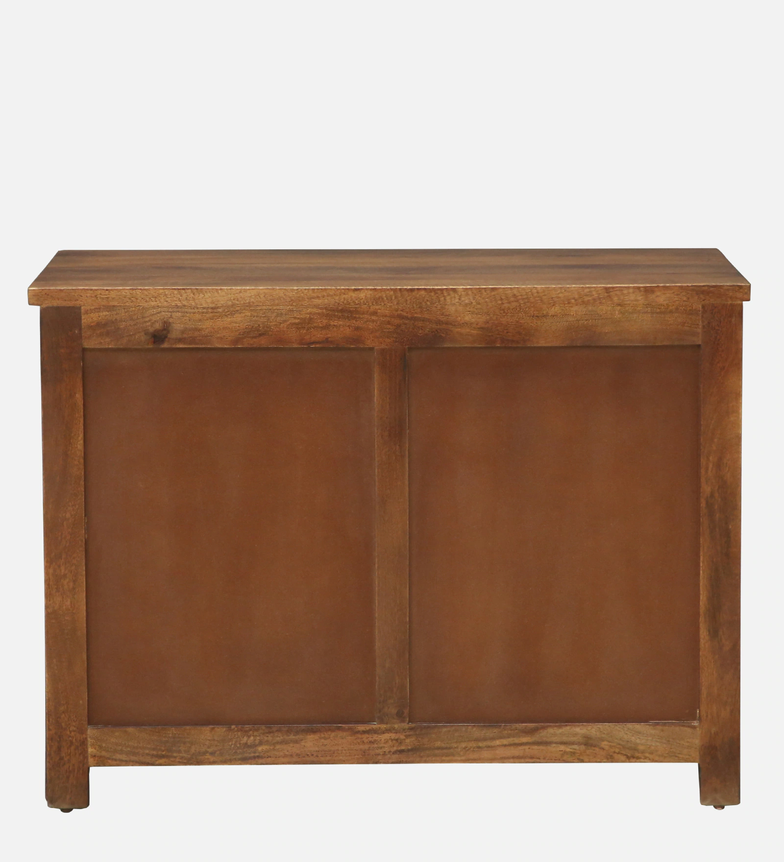 Zorvian Solid Wood Designer Cabinet in Classic Walnut Finish - Image 9