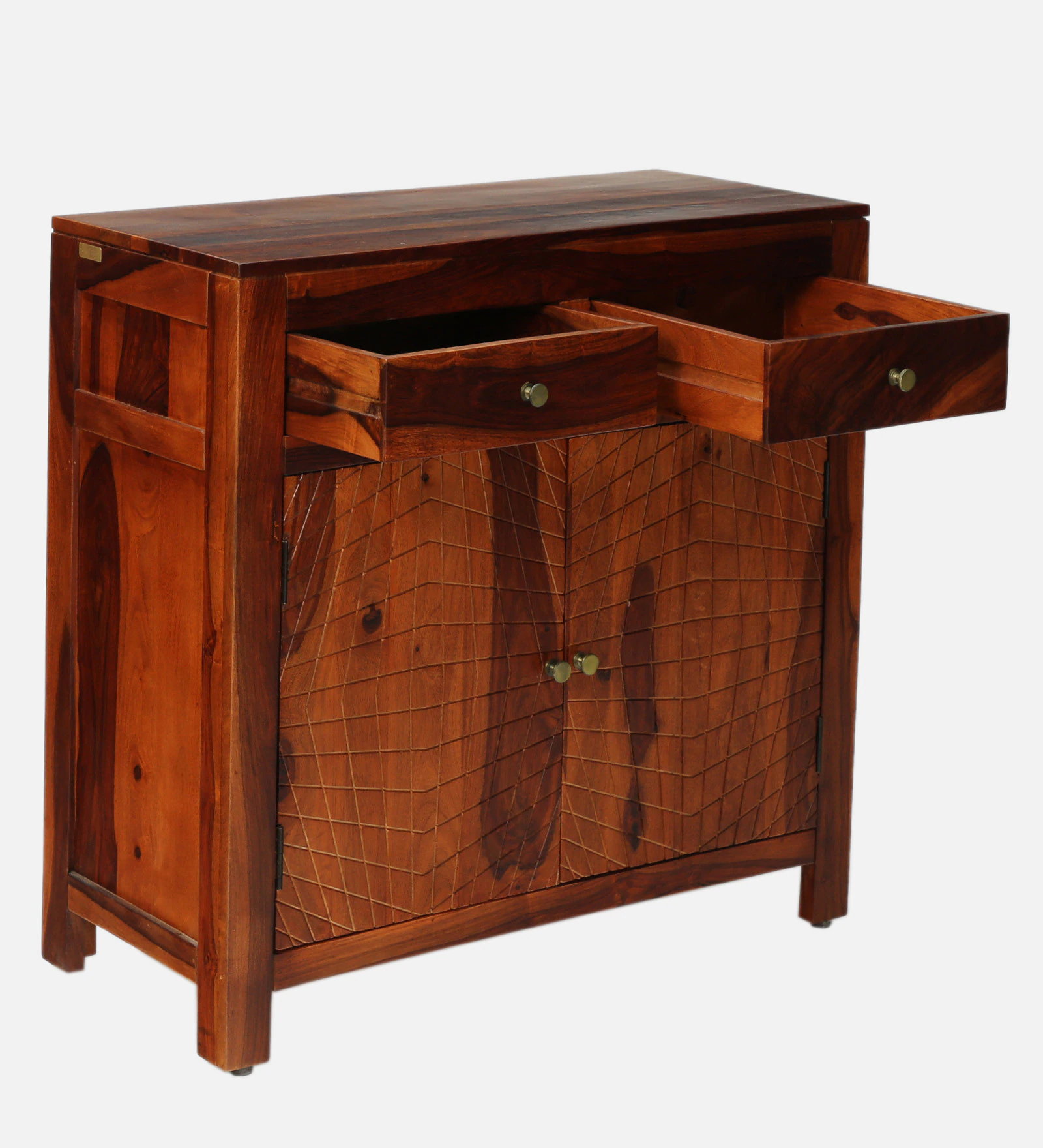Velmont Handcrafted Solid Wood Cabinet for Modern Home Storage Solutions - Image 4